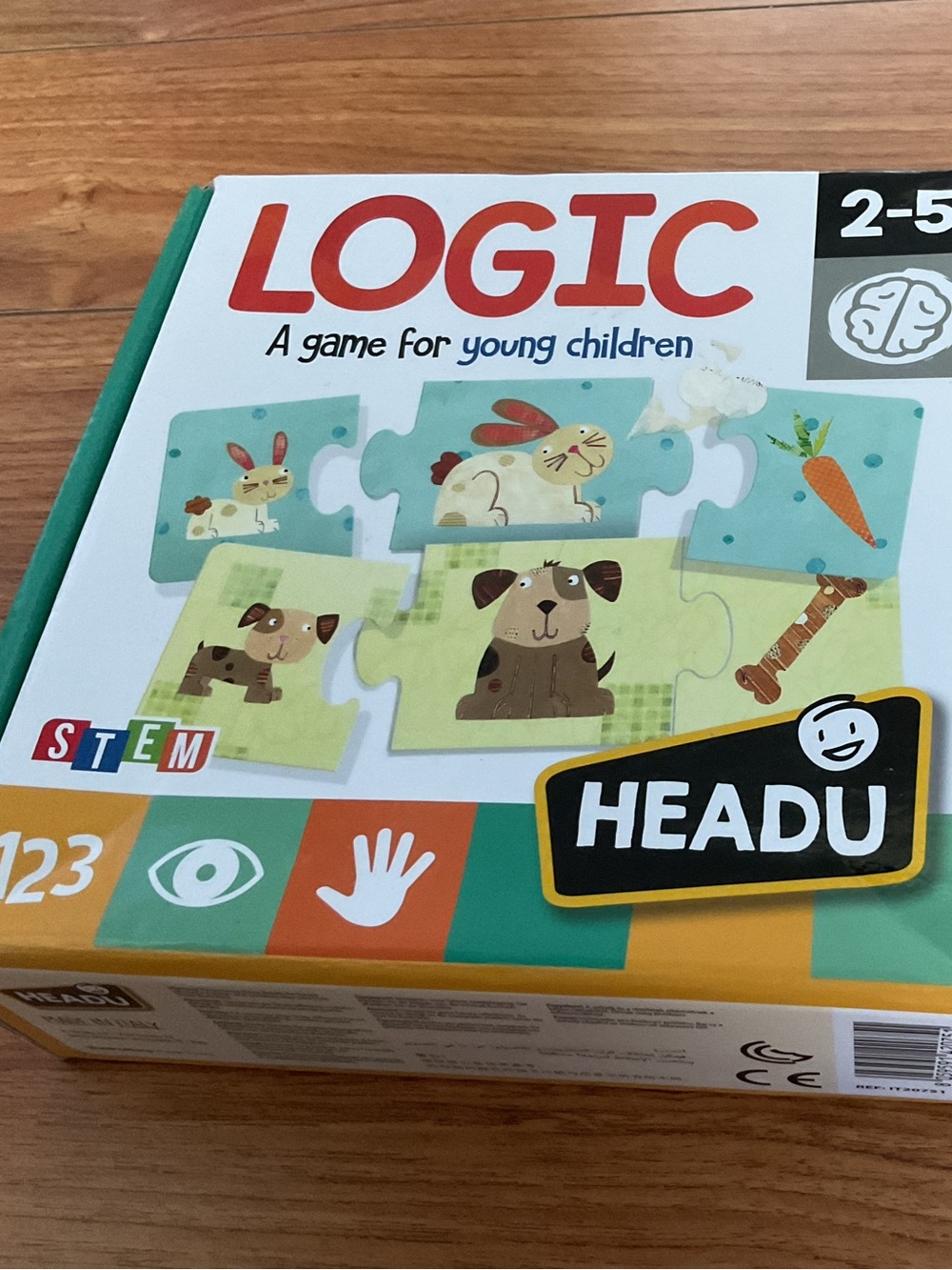 Head Kids Logic Puzzle Game 2-5 Y